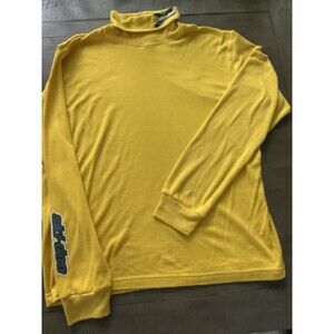 Sno-Gear Ski-doo Racing Yellow Turtleneck Pullover 2XL Red Mens/Womens Unisex